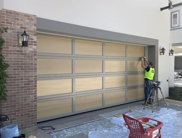 Garage door replacement service by Huntersville Garage Door Repair in Huntersville