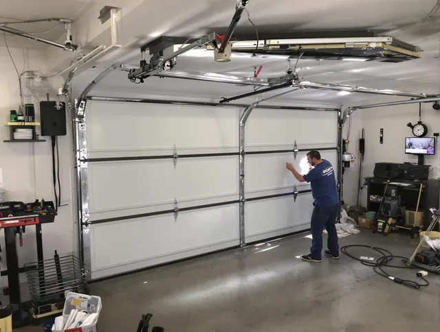 Professional garage door repair service by Huntersville Garage Door Repair in Huntersville