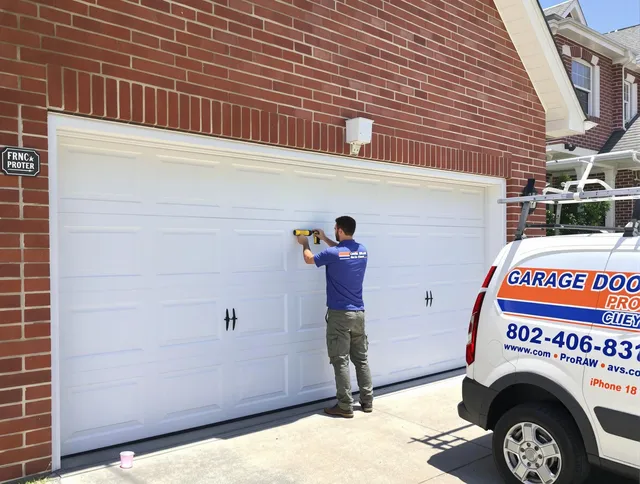 Local garage door repair service by Huntersville Garage Door Repair in Huntersville