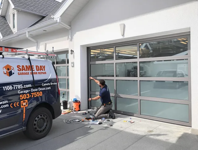 Same-day garage door repair service by Huntersville Garage Door Repair in Huntersville